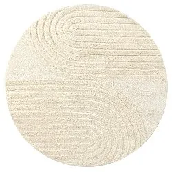 Kulaté koberce - Evora (offwhite)