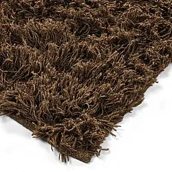 Shaggy koberce - Melilla Hand Woven Wool Shaggy (hnědý)