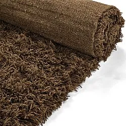 Shaggy koberce - Melilla Hand Woven Wool Shaggy (hnědý)