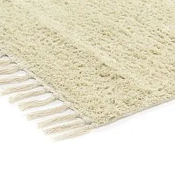 Shaggy koberce - Amira Natural Cotton Shaggy (béžová/fialová)