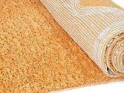 Shaggy koberce - Amira Natural Cotton Shaggy (oranžová/růžová)