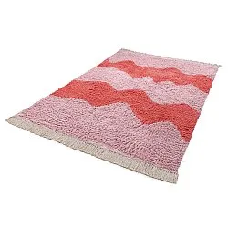 Shaggy koberce - Amira Natural Cotton Shaggy (růžová)