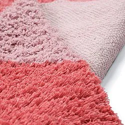 Shaggy koberce - Amira Natural Cotton Shaggy (růžová)