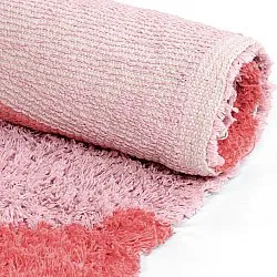 Shaggy koberce - Amira Natural Cotton Shaggy (růžová)