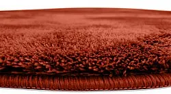 Kulaté koberce - Aranga Super Soft Fur (červené)