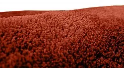 Kulaté koberce - Aranga Super Soft Fur (červené)