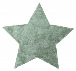 Dětský Koberec - Aranga Super Soft Star (zelený)