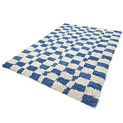 Shaggy koberce - Atrani Natural Cotton Shaggy (modrý)
