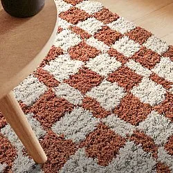 Shaggy koberce - Atrani Natural Cotton Shaggy (pomerančový)