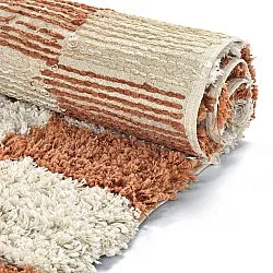 Shaggy koberce - Atrani Natural Cotton Shaggy (pomerančový)