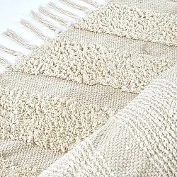 Shaggy koberce - Callista Natural Cotton Shaggy (béžový)