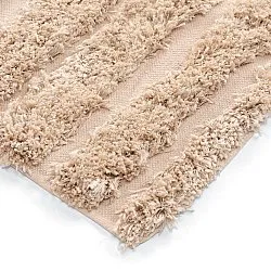 Shaggy koberce - Cazorla Natural Cotton Shaggy (béžový)