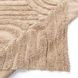 Shaggy koberce - Cazorla Natural Cotton Shaggy (béžový)