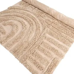Shaggy koberce - Cazorla Natural Cotton Shaggy (béžový)