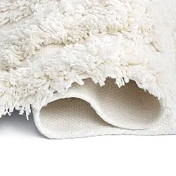 Shaggy koberce - Cazorla Natural Cotton Shaggy (špinavě bílá)