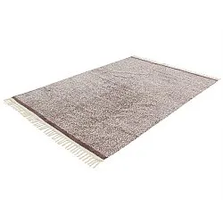 Shaggy koberce - Celina Natural Cotton Shaggy (béžová/hnědá)