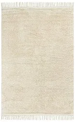 Shaggy koberce - Celina Natural Cotton Shaggy (šedobílá/béžová)