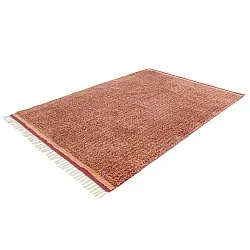 Shaggy koberce - Celina Natural Cotton Shaggy (červené)