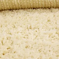 Shaggy koberce - Combarro Solid Cotton Shaggy (světle žlutá)