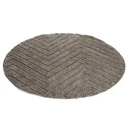 Kulatý koberec - Conara Natural Cotton Shaggy (taupe)