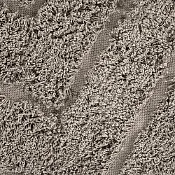 Kulatý koberec - Conara Natural Cotton Shaggy (taupe)