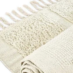 Shaggy koberce - Cyrus Natural Cotton Shaggy (béžový)