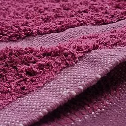 Shaggy koberce - Cyrus Natural Cotton Shaggy (červené)