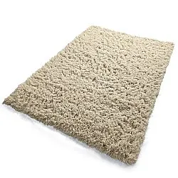 Shaggy koberce - Fassale Hand Woven Wool Shaggy (krém)