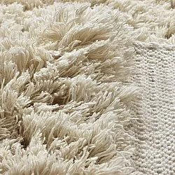 Shaggy koberce - Fassale Hand Woven Wool Shaggy (krém)