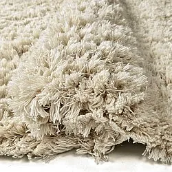 Shaggy koberce - Fassale Hand Woven Wool Shaggy (krém)