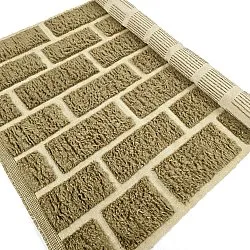Shaggy koberce - Leknes Hand Woven Wool Shaggy (zelený)