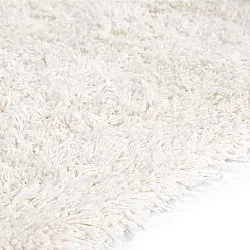 Shaggy koberce - Lindos Natural Cotton Shaggy (bílý)