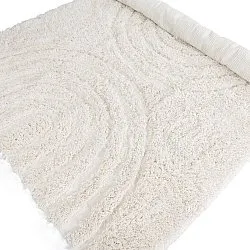 Shaggy koberce - Lindos Natural Cotton Shaggy (bílý)