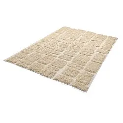 Shaggy koberce - Otranto Natural Cotton Shaggy (špinavě bílá)