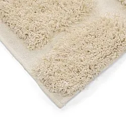 Shaggy koberce - Otranto Natural Cotton Shaggy (špinavě bílá)