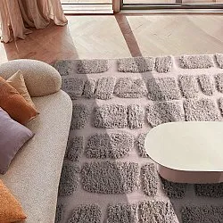 Shaggy koberce - Otranto Natural Cotton Shaggy (taupe)