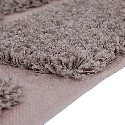 Shaggy koberce - Otranto Natural Cotton Shaggy (taupe)