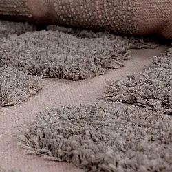 Shaggy koberce - Otranto Natural Cotton Shaggy (taupe)