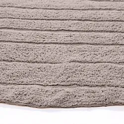 Kulatý koberec - Rani Natural Cotton Shaggy (taupe)