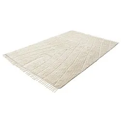 Shaggy koberce - Sivia Natural Cotton Shaggy (špinavě bílá)