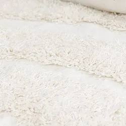 Shaggy koberce - Sivota Natural Cotton Shaggy (špinavě bílá)