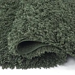 Shaggy koberce - Combarro Solid Cotton Shaggy (zelený)