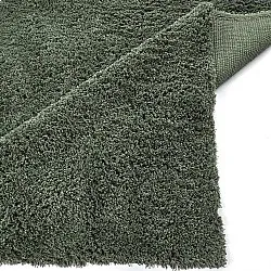 Shaggy koberce - Combarro Solid Cotton Shaggy (zelený)