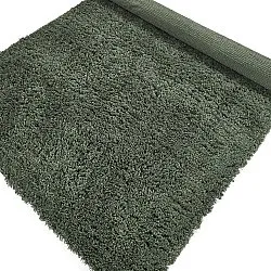 Shaggy koberce - Combarro Solid Cotton Shaggy (zelený)