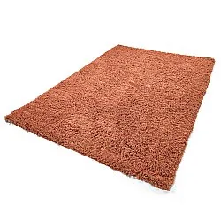 Shaggy koberce - Combarro Solid Cotton Shaggy (světle oranžová)