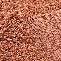 Shaggy koberce - Combarro Solid Cotton Shaggy (světle oranžová)
