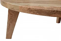 Konferenční stolek - Vintage - 65 cm round (příroda)