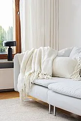 Vlněná směsová deka - Samantha (offwhite)