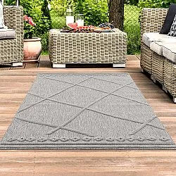Shaggy Indoor/Outdoor - Newhaven (šedá)