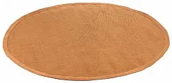 Kulatý koberec (sisal) - Agave (orange)